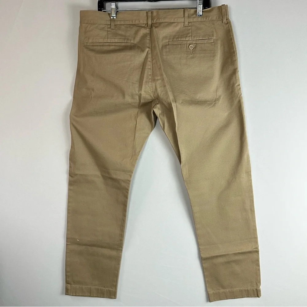 J. CREW The Driggs flat front chino pants - 36 x 30